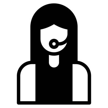 destek simgesi, vektör illüstrasyonu basit tasarım