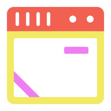 Yükseltici simgesi, vektör illüstrasyonu basit tasarım