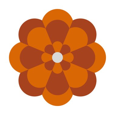 Cempaschil simgesi, vektör illüstrasyonu basit tasarım 