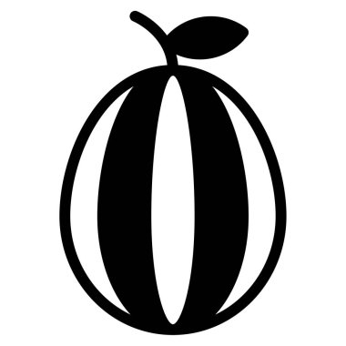 Pepino simgesi, vektör illüstrasyonu basit tasarım