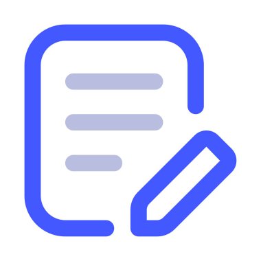 İçerik simgesi, vektör illüstrasyonu basit tasarım