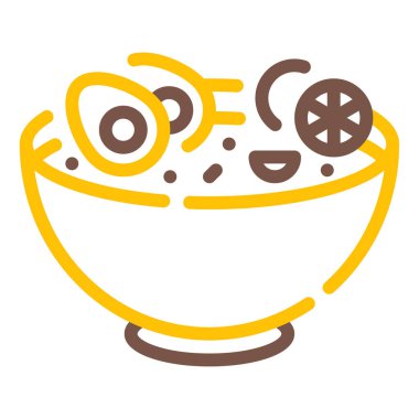 Soto simgesi, vektör illüstrasyonu basit tasarım