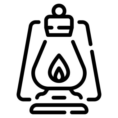 fener simgesi, vektör illüstrasyonu basit tasarım