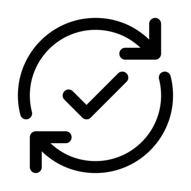 Update icon, vector illustration simple design