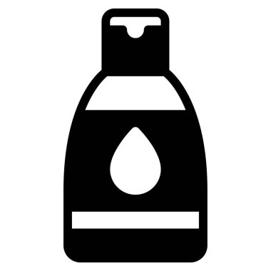 Silme simgesi, vektör illüstrasyonu basit tasarım