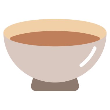 Kase simgesi, vektör illüstrasyonu basit tasarım