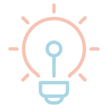 Yenilik simgesi, vektör illüstrasyonu basit tasarım