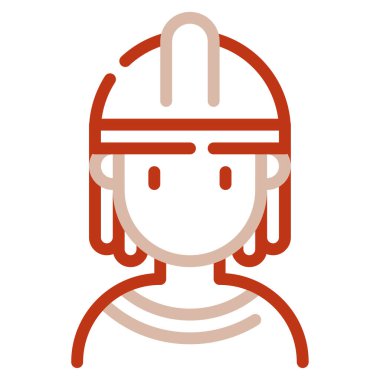 Mısır simgesi, vektör illüstrasyonu basit tasarım