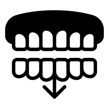 Bekletme simgesi, vektör illüstrasyonu basit tasarım