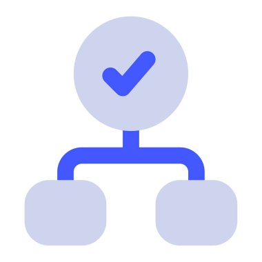 Algoritma Güncelleme simgesi, vektör illüstrasyonu basit tasarım