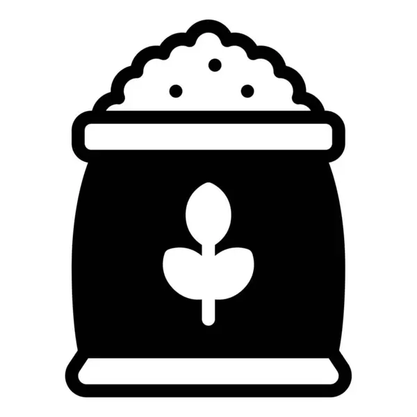 Rice Hasat simgesi, vektör illüstrasyonu basit tasarım