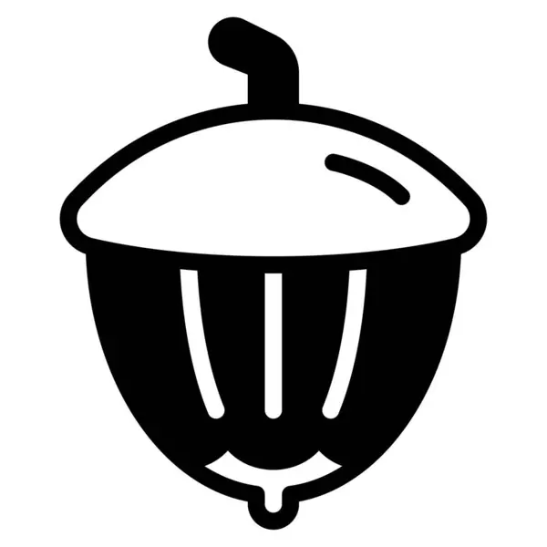 palamut simgesi, vektör illüstrasyonu basit tasarım