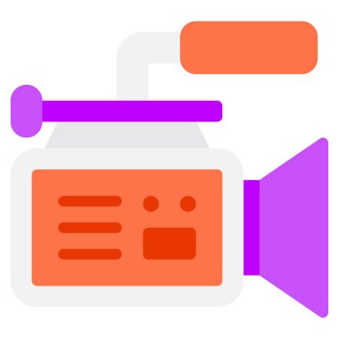 Kayıt simgesi, vektör illüstrasyonu basit tasarım