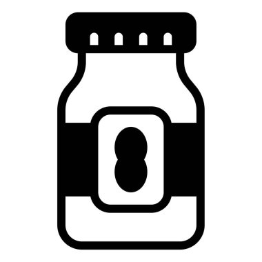 Vücut Tereyağı simgesi, vektör illüstrasyonu basit tasarım