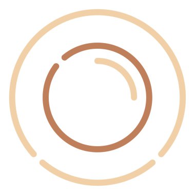 tabak simgesi, vektör illüstrasyonu basit tasarım