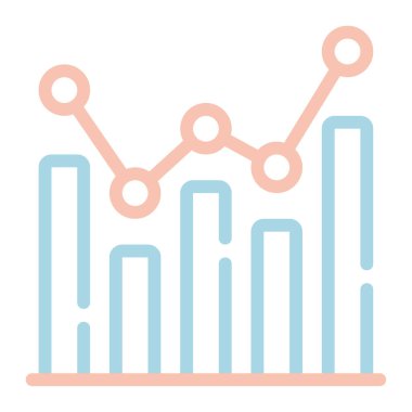 analiz simgesi, vektör illüstrasyonu basit tasarım