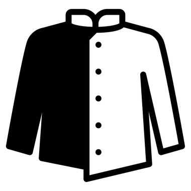 Adat Dress simgesi, vektör illüstrasyonu basit tasarım