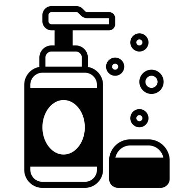 Simge temizleme, vektör illüstrasyonu basit tasarım