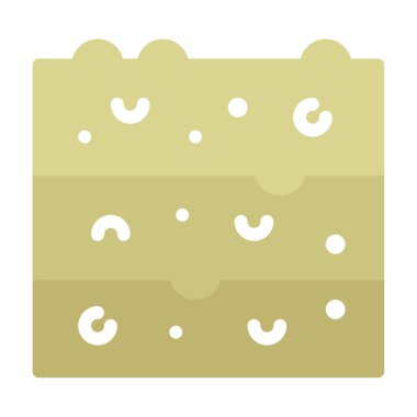 Toprak Dünya simgesi, vektör illüstrasyonu basit tasarım