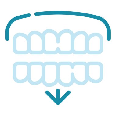 Bekletme simgesi, vektör illüstrasyonu basit tasarım