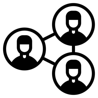 Bağlantı - 09 simgesi, vektör illüstrasyonu basit tasarım