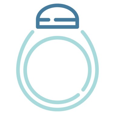 Mücevher simgesi, vektör illüstrasyonu basit tasarım