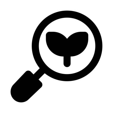 Organik Trafik simgesi, vektör illüstrasyonu basit tasarım