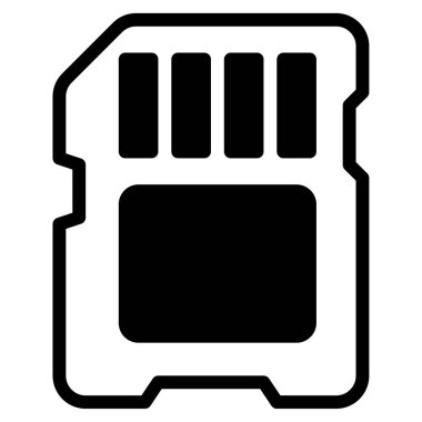 Yakalama Kart simgesi, vektör illüstrasyonu basit tasarım