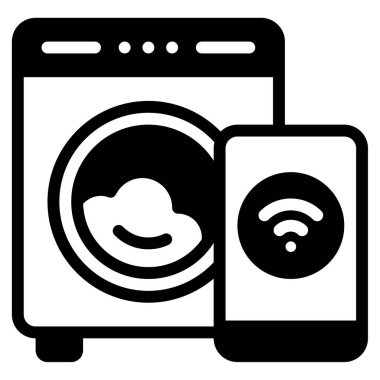 Akıllı Uygulamalar simgesi, vektör illüstrasyonu basit tasarım