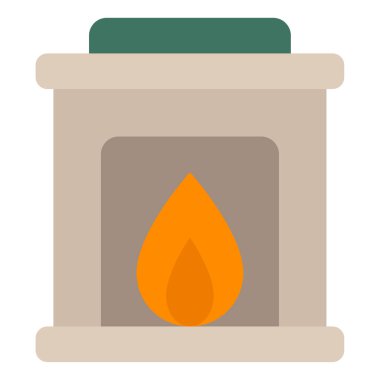 Baca simgesi, vektör illüstrasyonu basit tasarım