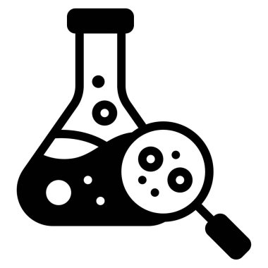 araştırma simgesi, vektör illüstrasyonu basit tasarım