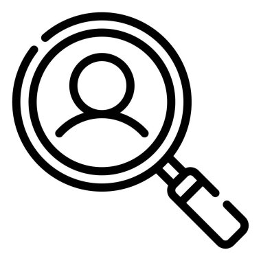 Müşteri Sezgileri simgesi, vektör illüstrasyonu basit tasarım