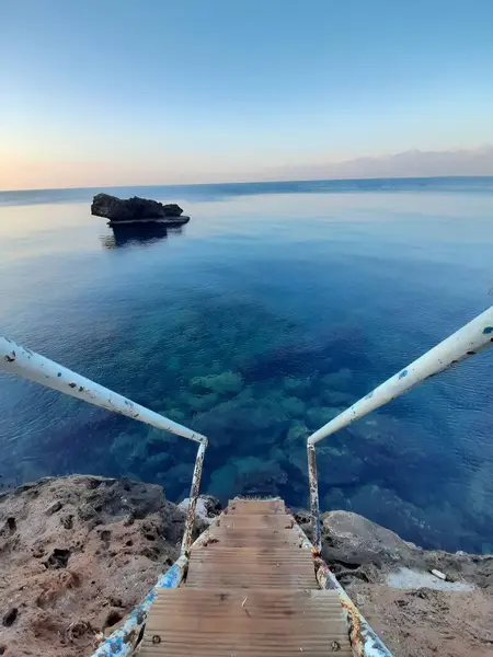 Dikey deniz, iskele fotoğrafçılığı