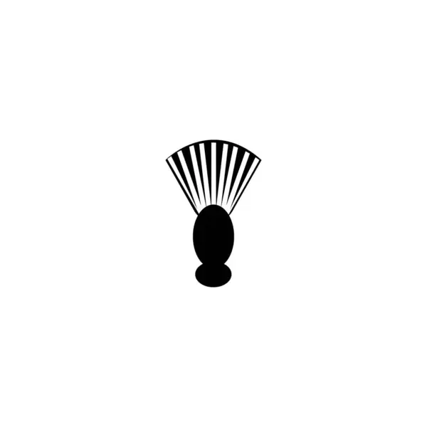 Ícone Pente Logotipo Ilustração Design Vetorial — Vetor de Stock