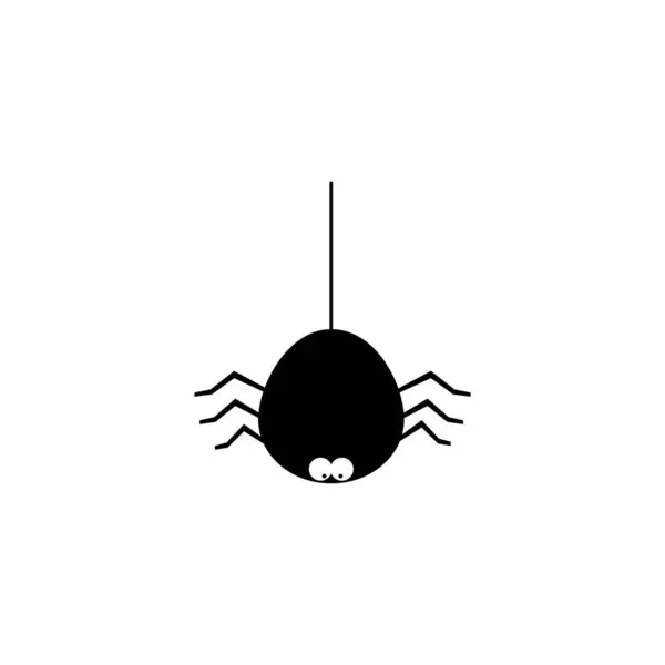 Logo Ikony Halloween Wektor Projekt Ilustracji — Wektor stockowy