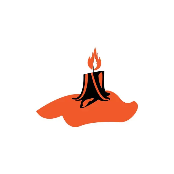 Logotipo Del Icono Hallowen Ilustración Del Diseño Del Vector — Archivo Imágenes Vectoriales