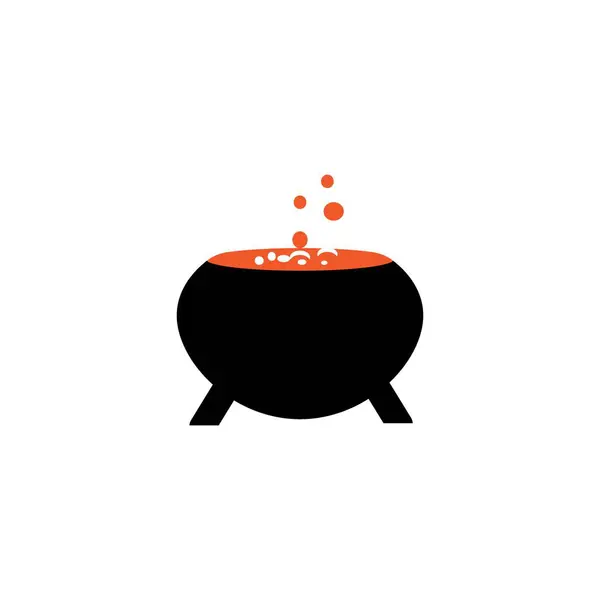 Hallowen Pictogram Logo Vector Ontwerp Illustratie — Stockvector