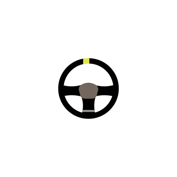 Icono Dirección Logo Diseño Vectorial Ilustración — Archivo Imágenes Vectoriales