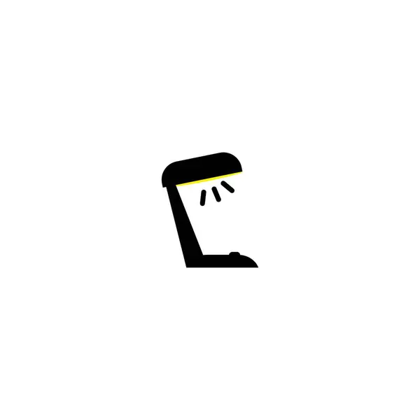 Lampadina Logo Modello Icona Vettoriale Illustrazione Design — Vettoriale Stock