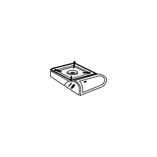Векторная Иллюстрация Логотипа Печи — стоковый вектор