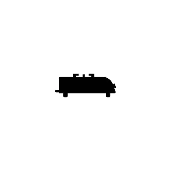 Fornuis Logo Pictogram Ontwerp Vector Illustratie — Stockvector