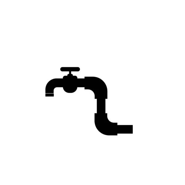 Шаблон Конструкции Иконки Водяного Крана — стоковый вектор