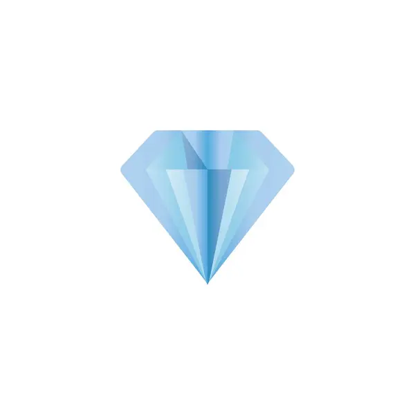 Conjunto Diamantes Estilo Plano Ícones Abstratos Coleção Diamantes Pretos Sinal —  Vetores de Stock