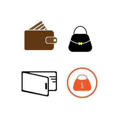 Çanta simgesi Logo Şablonu vektör resimleme tasarımı 