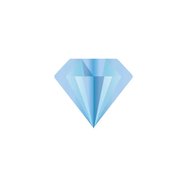 Set Diamanti Stile Piatto Icone Astratte Della Collezione Diamanti Neri — Vettoriale Stock