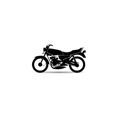 motosiklet Simgesi tasarım logo şablonu