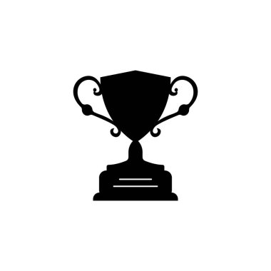 Trophy icon logo vector design template