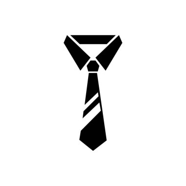 necktie icon logo vector design template