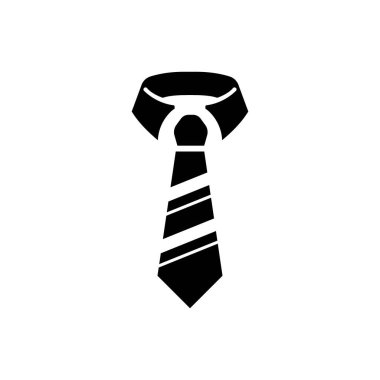 necktie icon logo vector design template