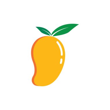 Mango vektör simgesi. Resim logo şablonu